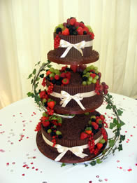 Chocolate Wedding Cakes